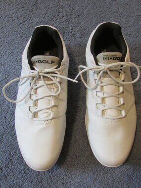 Skechers Go Golf Performance White Leather Men's 9.5 Shoes